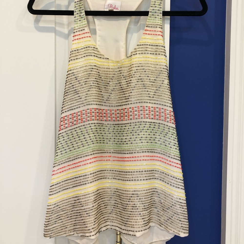 Parker beaded tank
